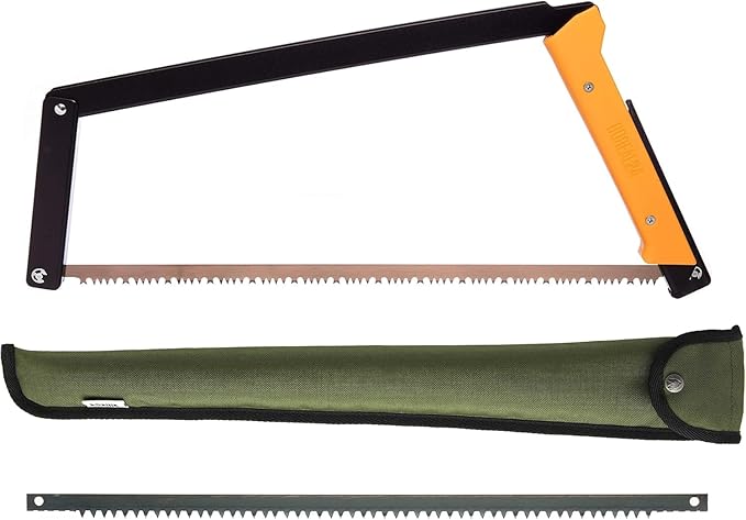 AGAWA - BOREAL24 Tripper Kit - Includes 24" Folding Saw, Nylon Carrying Case, 24" All-Purpose & 24"