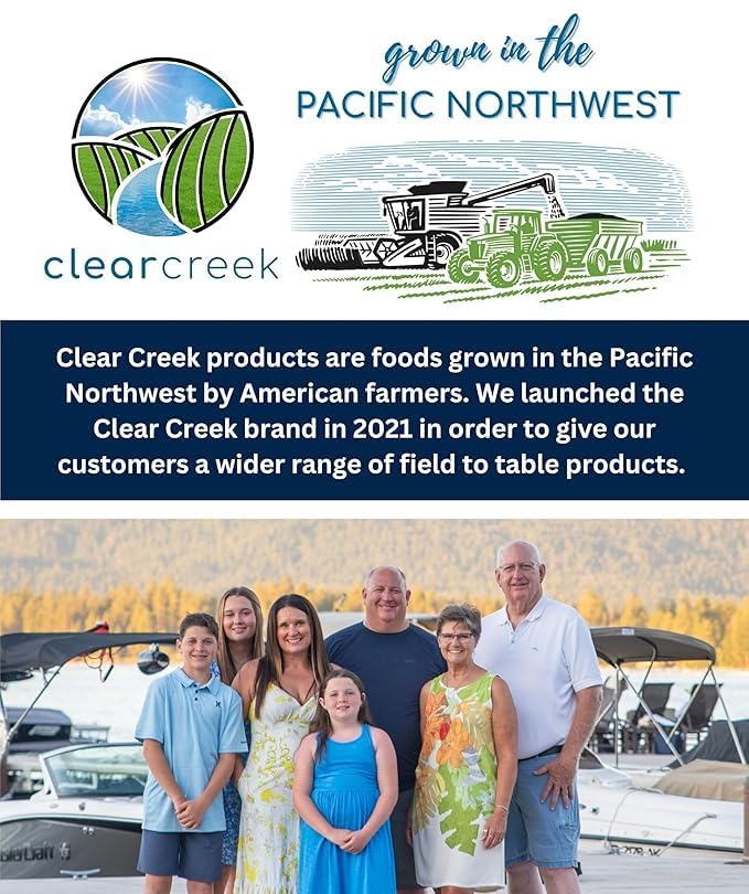 CLEAR CREEK Certified Glyphosate Residue Free Red Lentils | 1 LB | Non-GMO | Kosher | Vegan