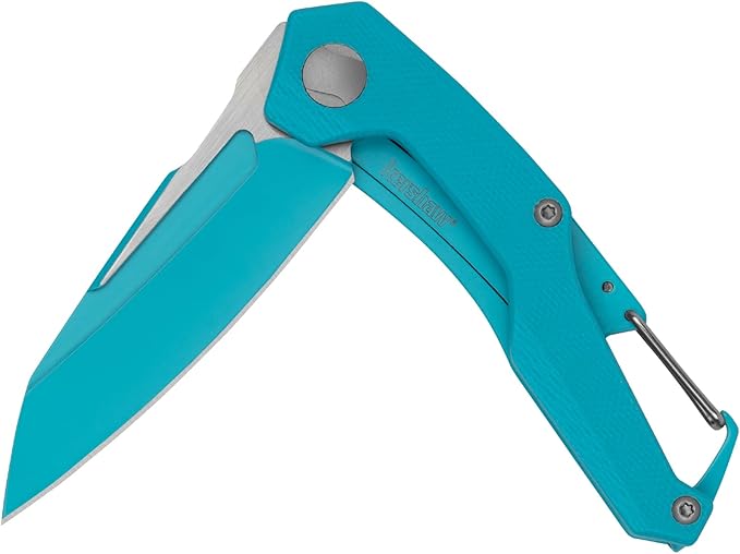 Kershaw Reverb Pocket Knife, 2.5-in. 8Cr13MoV Manual Open Blade, Lightweight, Outdoor Knife for
