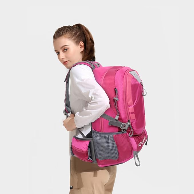 Hiking Backpack Camping 40L Outdoor Daypack Lightweight Travel Backpack with Rain Cover for Women