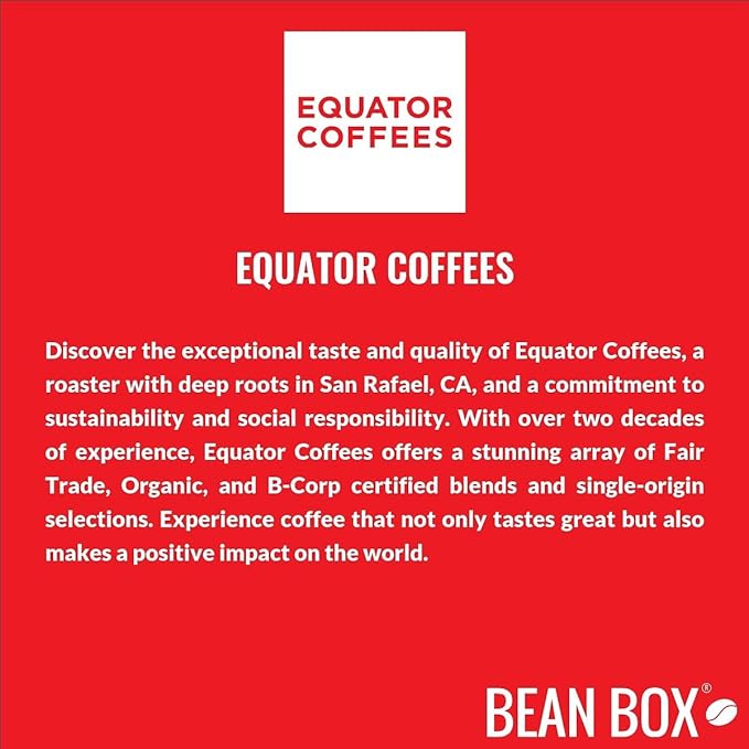 Bean Box Los Angeles Coffee Sampler, 2-Pack - Roasted by Equator Coffees, Gourmet Arabica Coffee