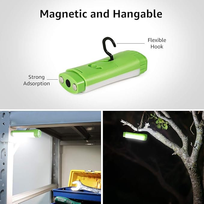Lepro LED Camping Lantern Rechargeable or Battery Powered, 1000lm Camping Light with Detachable