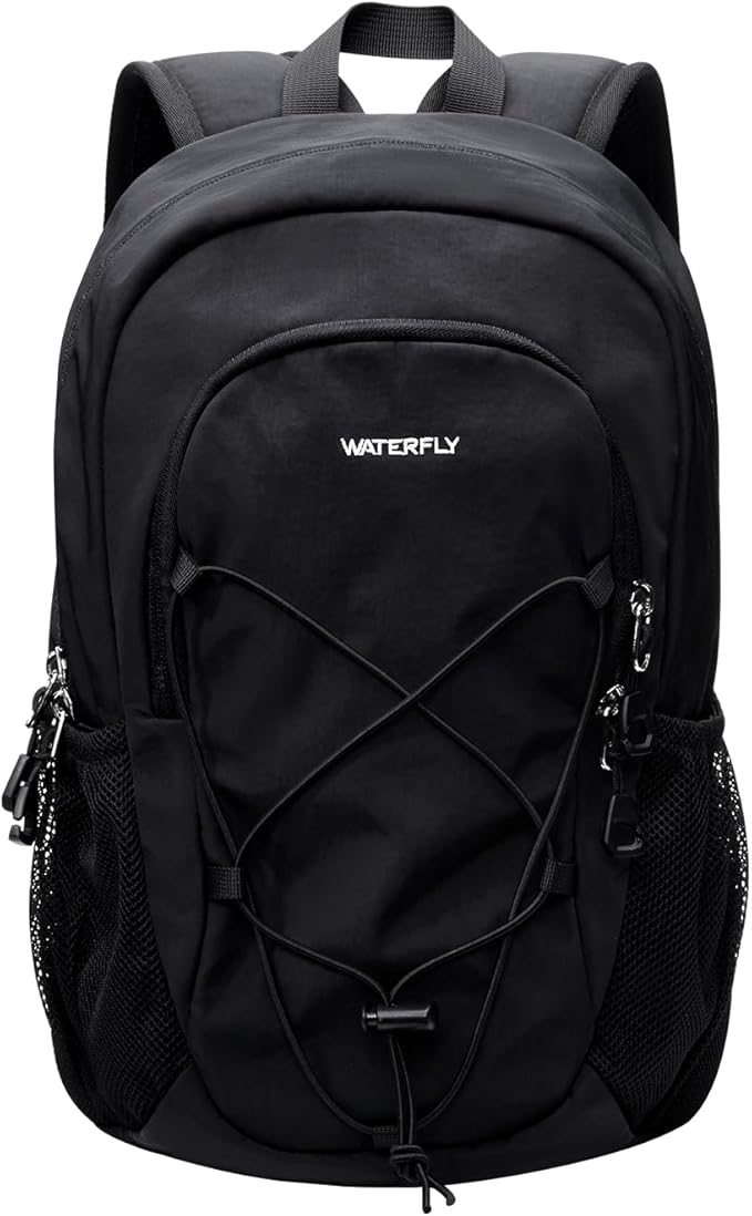 WATERFLY 12L Small Hiking Backpack: Day Pack Lightweight Travel Bag Camping Fitness Cycling Outdoor