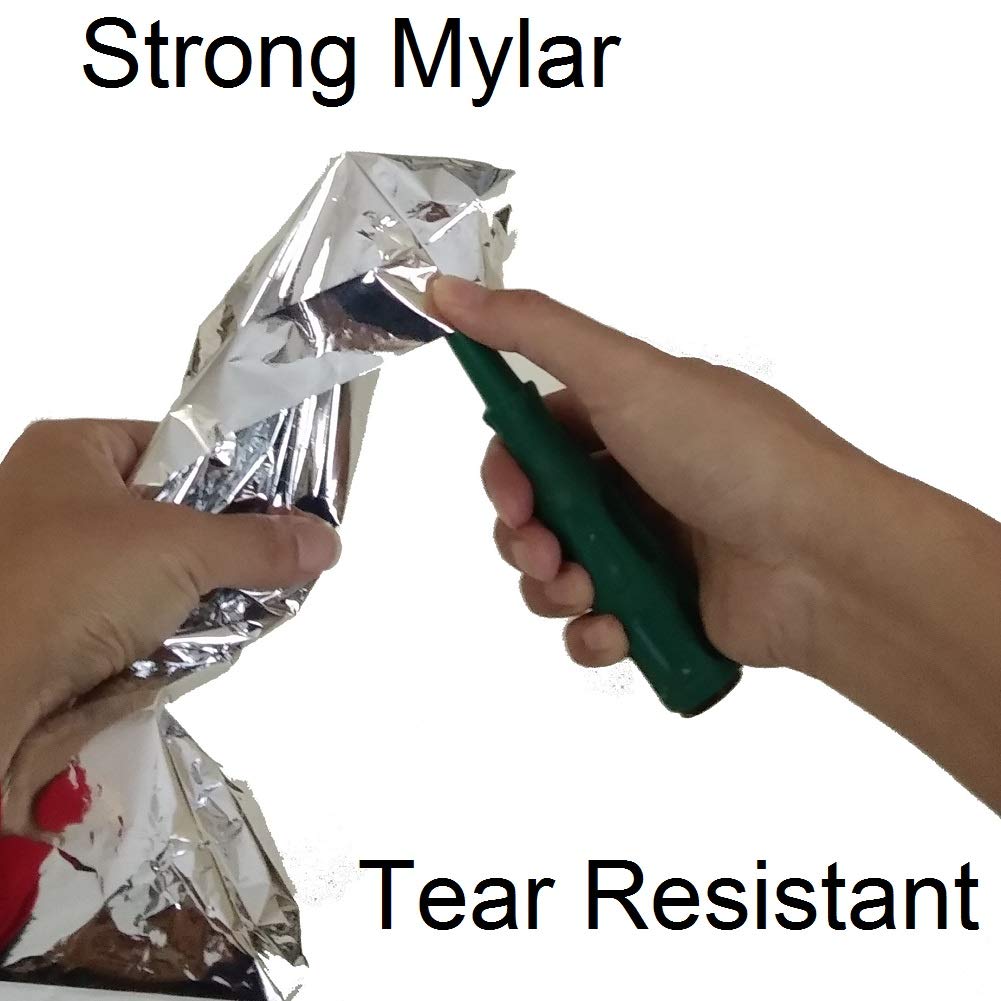 Emergency Sleeping Bag Survival Bag 2 Pack | Survival Bivy Sack | Portable Blanket Survival Gear