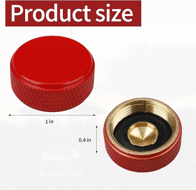 Filler Cap Lantern, Compatible with Replacement Parts for Coleman Lanterns and Stoves – Brass