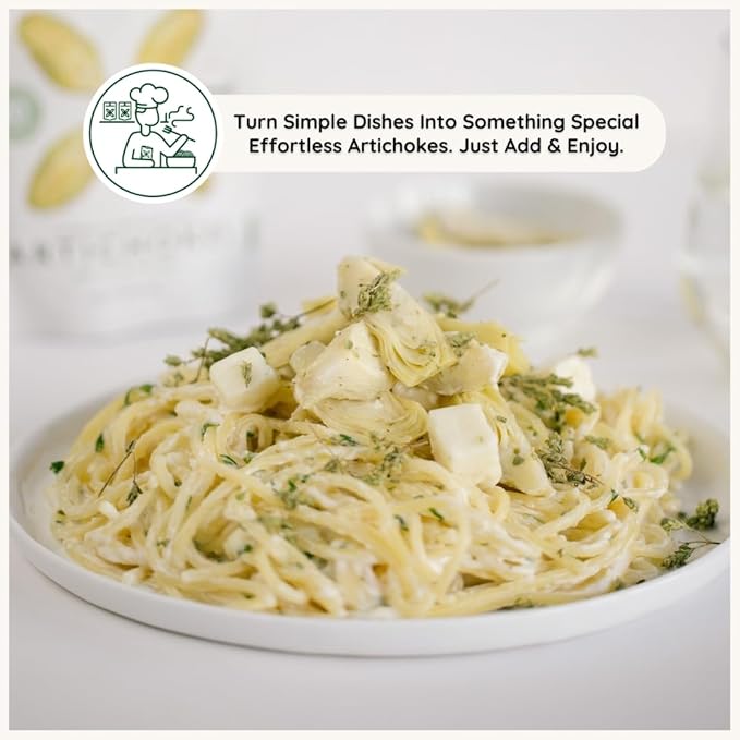 POSHI Artichoke Hearts with Basil and Thyme – Ready-to-Eat Snack Pack – Vegan, Keto, Low Carb