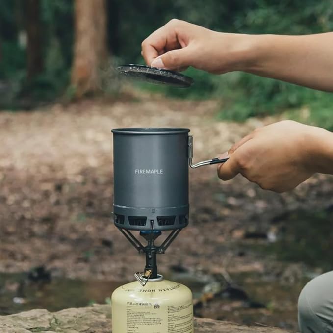 Fire-Maple Petrel Ultralight Pot- High Efficiency Aluminum Camping and Backpacking Pot with