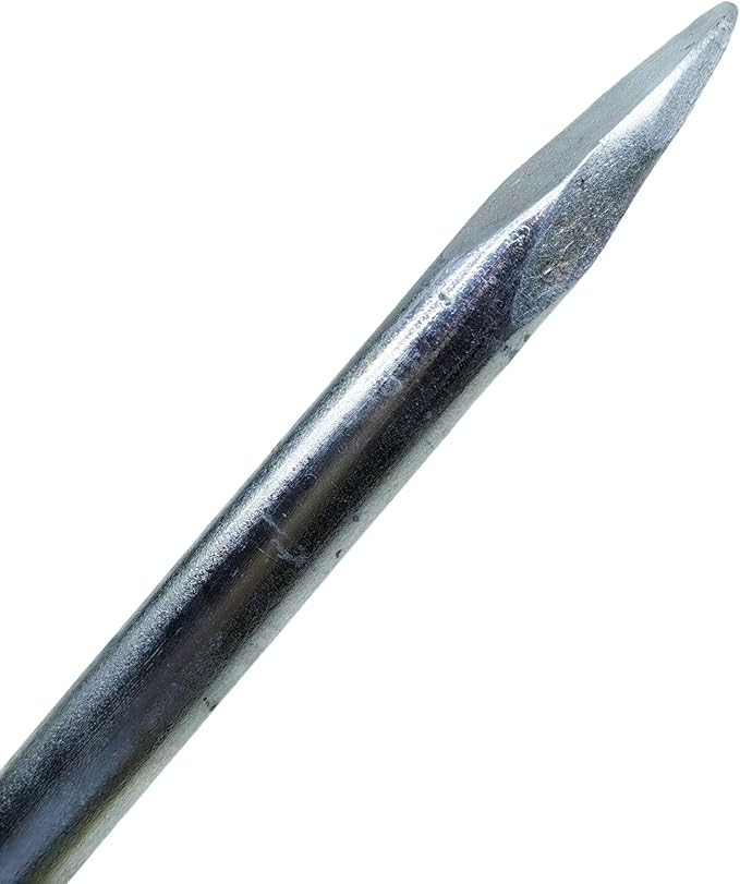 Double Head Tent Stakes - Heavy Duty 1045 Steel Heat-Treated Ground Spikes, Forged Geometric Sharp