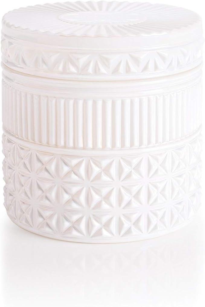 Capri Blue Gilded Muse Faceted Decorative Candle - Scented Candles with Sugared Citrus & Tropical