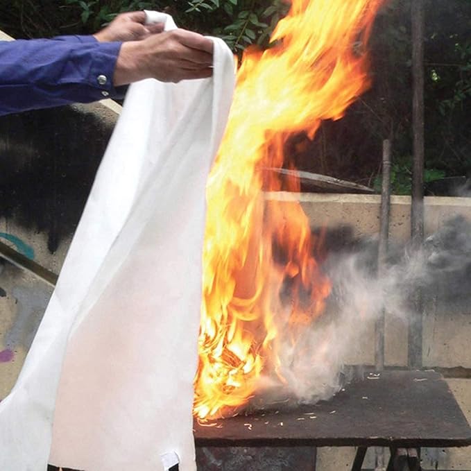 TONYKO Emergency Fire Blankets, Flame Retardant Protection and Heat Insulation Designed for