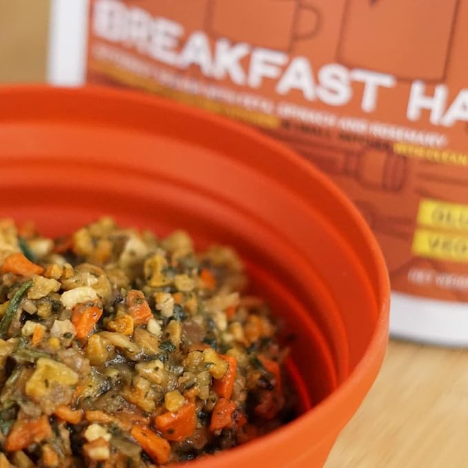 GOOD TO-GO Breakfast Hash (Single Serving) | Camping & Backpacking Food | Just Add Water