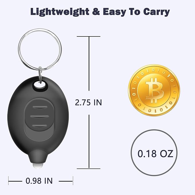 Mini LED Keychain Flashlights Ultra Bright and Compact Portable Keychain Flashlight, Small