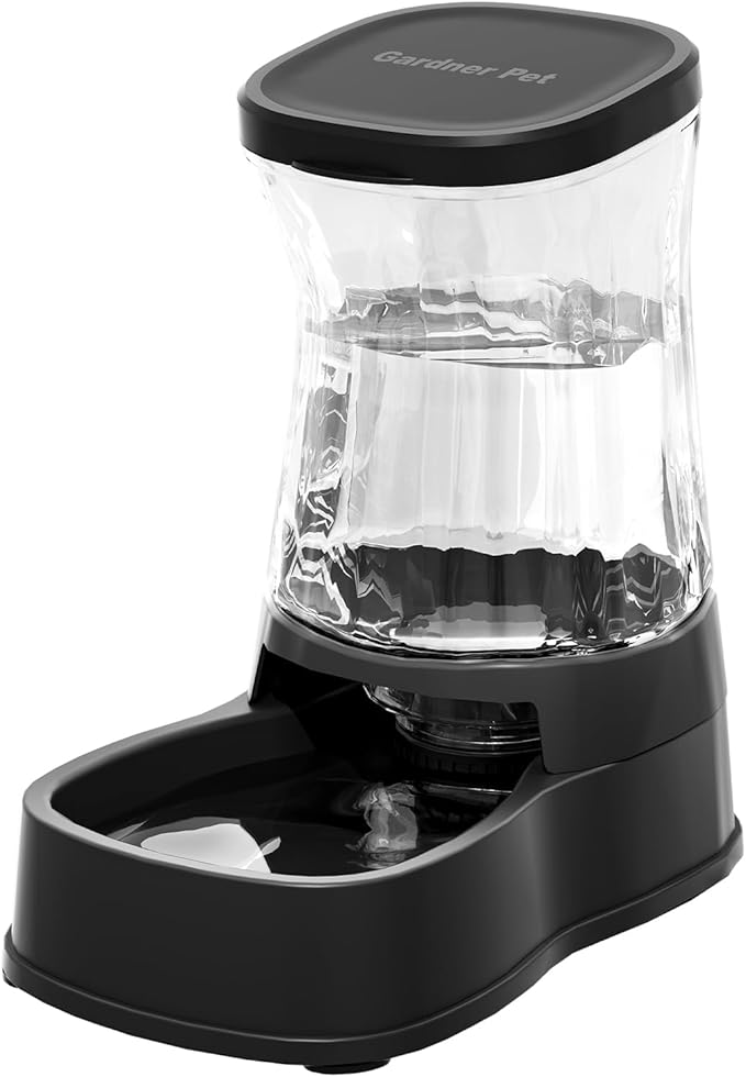 Gardner Pet Automatic Gravity Water Dispenser for Dogs, 1.0Gallon 100% BPA-Free Dog Water Bowl