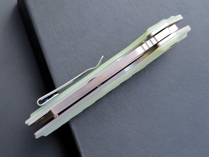 Eafengrow EF933 Pocket Folding Knife EDC D2 Steel Blade Knives G10 Handle Pocket Clip EDC Knife