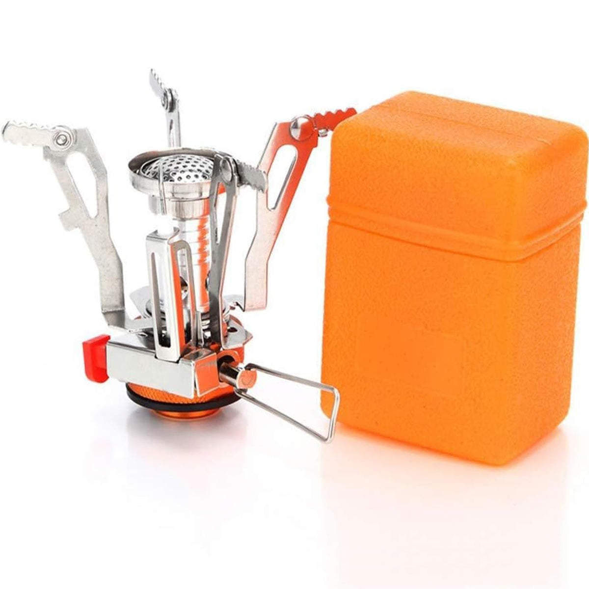 Portable Camping Stove Backpacking Stove, Specialized Hiking Stove Camping Stove with Piezo