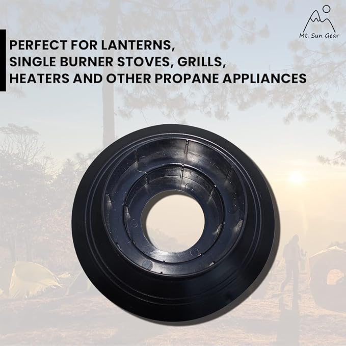 Propane Lantern Base- Fits 14.1 oz and 16.4 oz Bottles (Propane Lantern Base (Pack of 2)