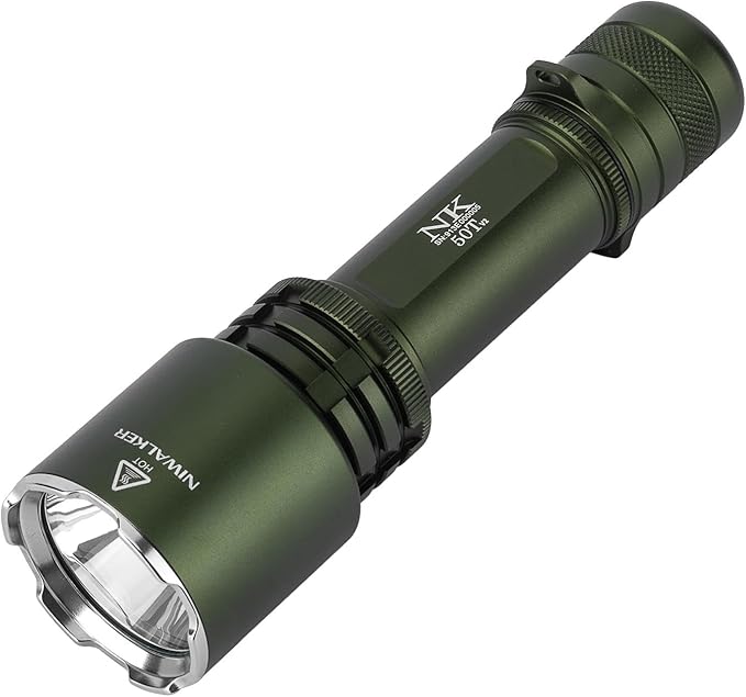 N50t V2 Rechargeable LED Flashlights High Lumen, 2,300 Lumens, Long Throw Tactical Flashlight Super