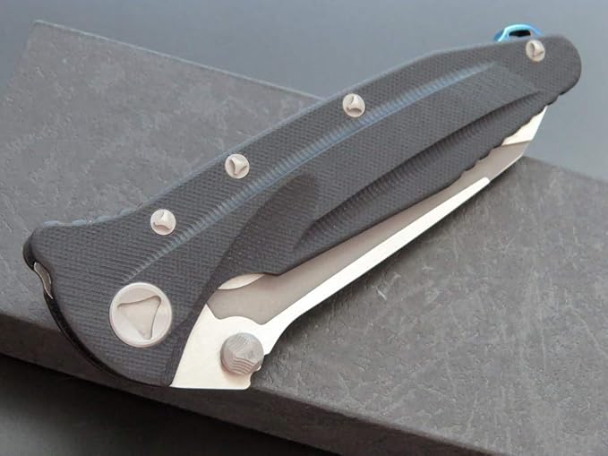 Eafengrow EF55 Pocket Knife Folding Knife G10 Handle D2 Steel Blade Folder EDC Tool Knifes for