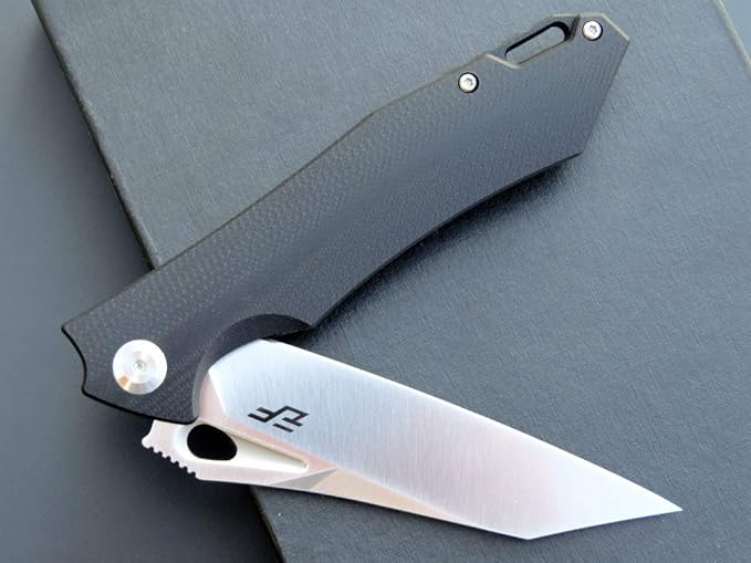Eafengrow EF934 Pocket Knife D2 Steel Blade Folding Knife G10 Handle Liner Lock Camping Survival