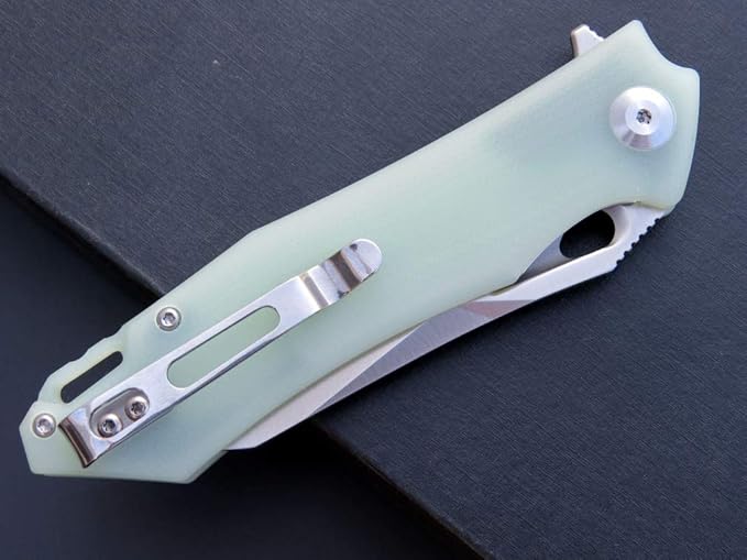 Eafengrow EF934 Pocket Knife D2 Steel Blade Folding Knife G10 Handle Liner Lock Camping Survival