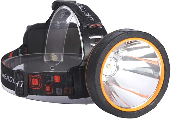 Super Bright Rechargeable Coon Hunting Headlamp, LED Spotlight Head Torch with Power Supply