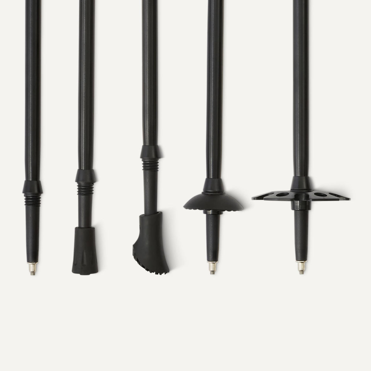 Amazon Basics Trekking Poles, Lightweight Collapsible Hiking Sticks with Quick Lock, EVA Grip &