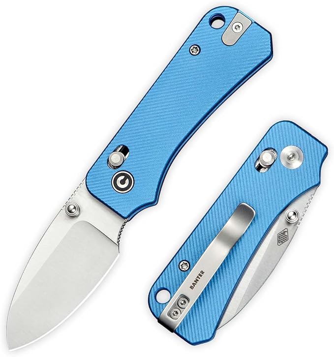CIVIVI Small Pocket Knife for EDC, Baby Banter 2 Crossbar Lock folding Knife with 2.34" Nitro-V