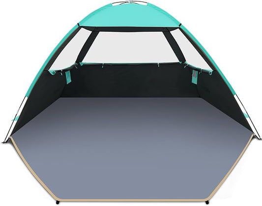 Gorich Beach Tent Sun Shelter for 3/4-5/6-7/8-10 Person with UPF 50ï¼?UV Protection, Lightweight &