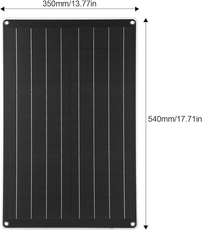 Lixada 30W Solar Charger Panel Kit with MPPT Trickle Maintiner Cntroller Portable Waterproof