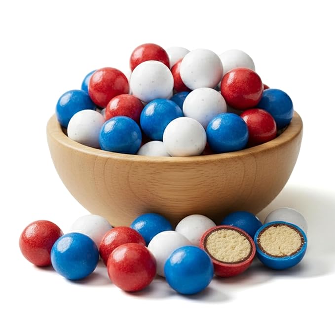 NY Spice Shop American Chocolate Malt Balls Party Decorations - 1 Pound Malted Milk Balls Candy