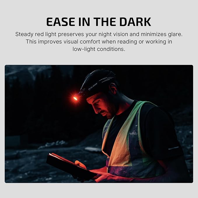 OLIGHT Perun 3 Rechargeable Headlamp Flashlight, 3000 Lumens LED Headlight with Red Light