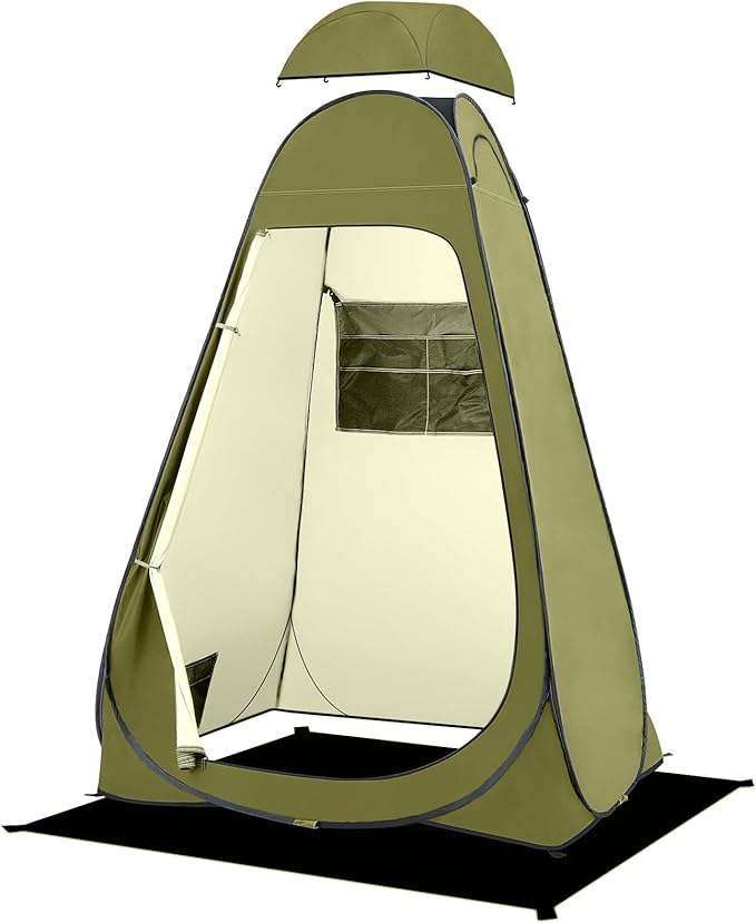 BRIAN & DANY Pop Up Shower Tent, Portable Privacy Camping Changing Tent, Camp Toilet Bathroom Pod
