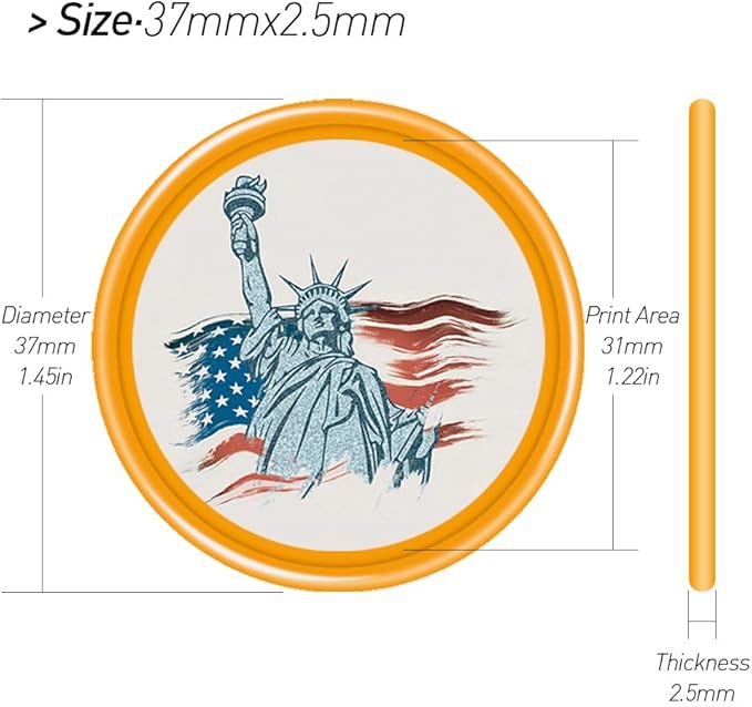 200 PCS Personalized Plastic Poker Chips, Full Color Print Your Logo and Text on The Chip, Good for