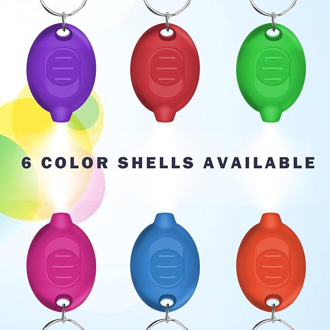 Mini LED Keychain Flashlight, Ultra Bright Tiny Flashlight, Small Keychain Flashlight White Light