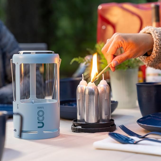 UCO Candlelier Candle Lantern, Candle Lanterns for Real Candles, Perfect Outdoor Gear for Camping