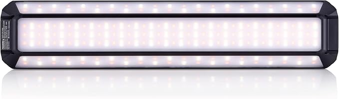Claymore 3Face Pro X (Black) - Rechargeable Surface Area Camping Light for Trucks, Overlanding