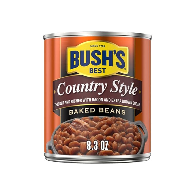 Bush's Best Baked Beans, Country Home, 4 Country Style (8.3oz), 4 Original (8.3oz), 4 Homestyle