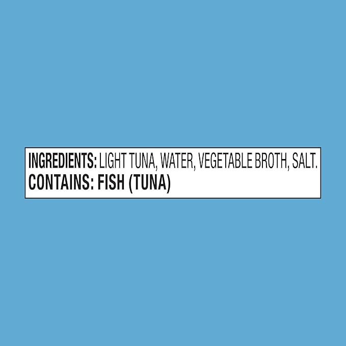 StarKist Chunk Light Tuna in Water, 11 oz Pouch (12 Pack) Ready to Eat Wild Caught Tuna, 19g