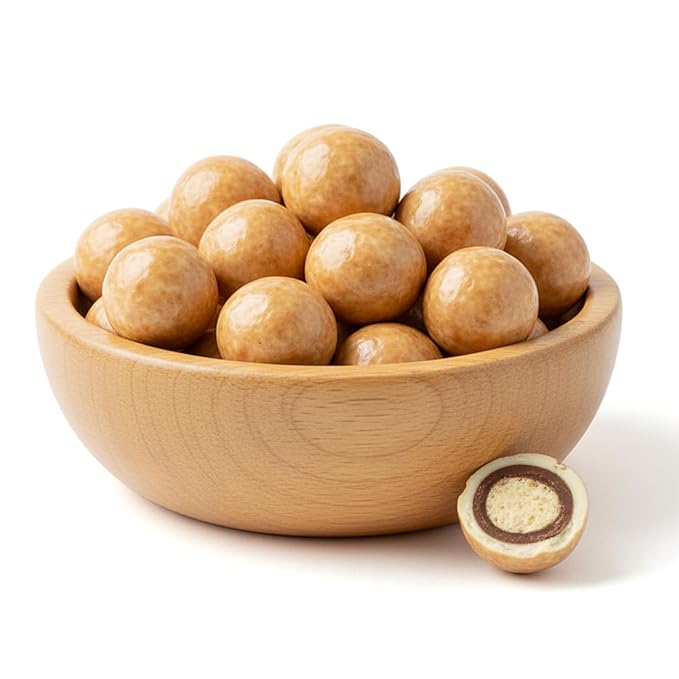 NY Spice Shop Ultimate Malted Chocolate Malt Balls Party Decorations - 1 Pound Malted Milk Ball