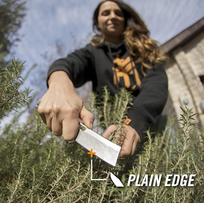Gerber Gear Flatiron Folding Pocket Knife, EDC Stainless Steel Folding Knife with 3.6" Cleaver