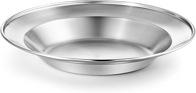 Unique Complete Messware Kit Polished Stainless Steel Dishes Set| Tableware| Dinnerware| Camping|