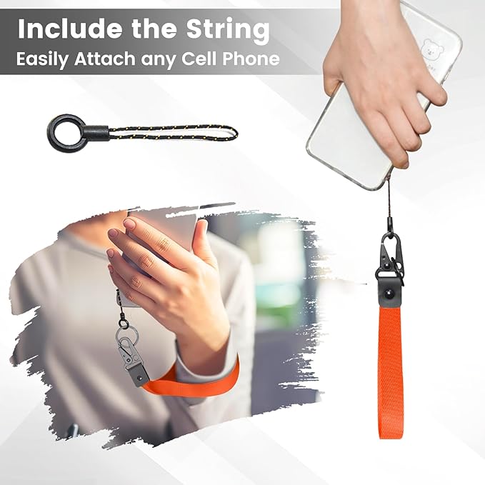 ABLAZE Wristlet Strap for Keys, Hand Wristlet Lanyard Durable Key Chain Lanyard for Men and Women
