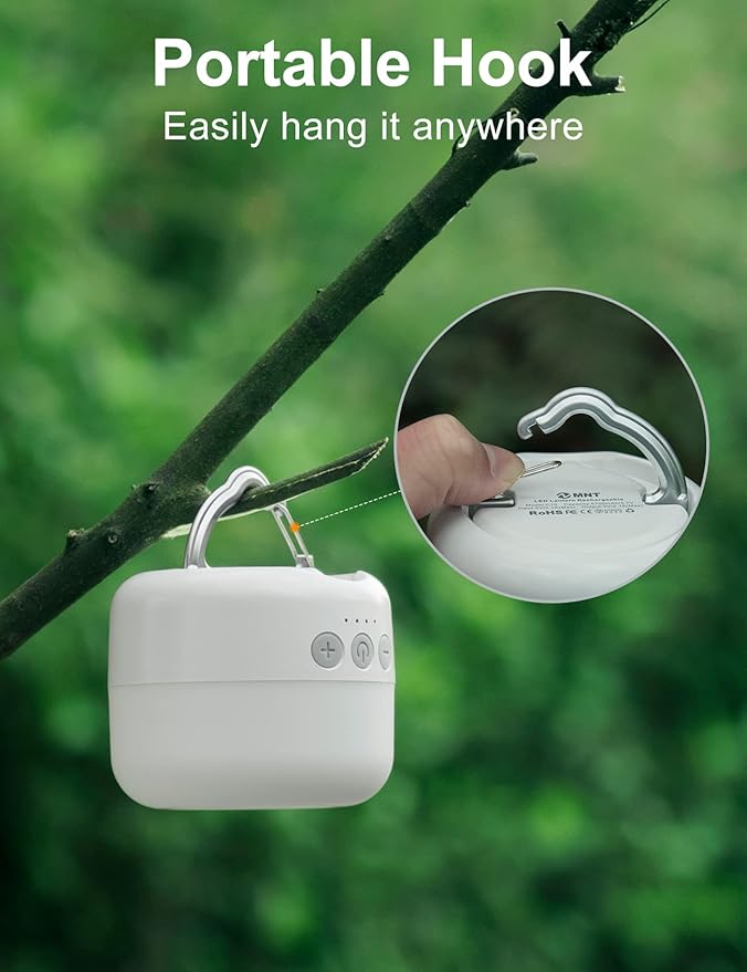 LED Camping Lantern Rechargeable 1000LM, Up to 300H Running Time Camping Tent Light, 6700mAh
