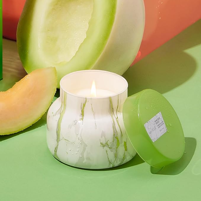 Capri Blue Modern Marble Jar Candles - Luxury Scented Candles for Home - Long Lasting Soy Wax Blend