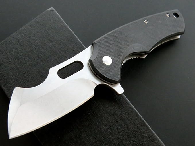 Eafengrow Pocket Knives D2 Blade and G10 Handle Folding Camping Knife Mini Outdoor Pocket Knife