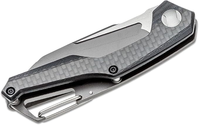 Kershaw Reverb Pocket Knife, 2.5-in. 8Cr13MoV Manual Open Blade, Lightweight, Outdoor Knife for