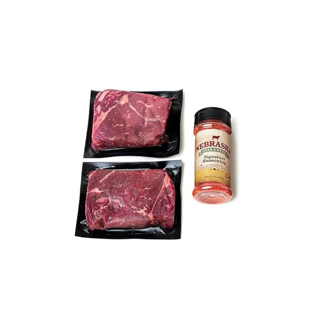 Nebraska Star Beef Aged Angus Top Sirloin, All Natural Hand Cut and Trimmed with Signature