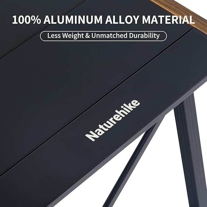 Naturehike Folding IGT Camping Table, Portable Outdoor IGT Cook System, Ultralight Aluminum Camp