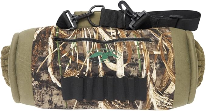 HOT SHOT Duck Commander x Men's Shelly Laminated Hand Muff ??Realtree Max-5 Camo, Insulated