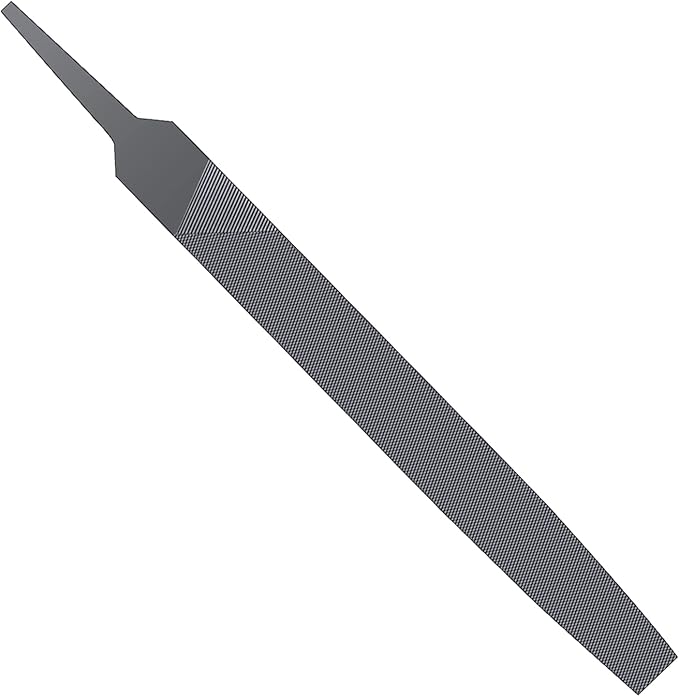 6-inch Flat Medium Cut File Double Cut Teeth High Carbon Steel Hand File Single Cut Hardened